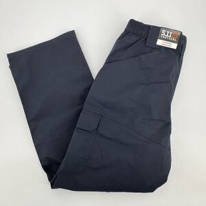 5.11 Tactical Women's Cargo Pants Size 16 Regular Navy Taclite Utility Workwear